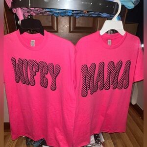 Wifey and Mama Tshirts
